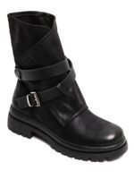 BOTTES NOIRES BIKER – STYLE URBAIN TENDANCE – Image 2