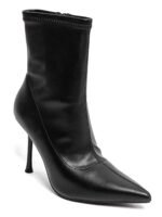 BOTTINES NOIRES – TALON AIGUILLE ET BOUT POINTU – Image 3