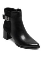 BOTTINES NOIRES À TALON – STYLE ÉLÉGANT ET MODERNE – Image 2