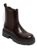 BOTTINES MARRON SEMELLE CRANTÉE TRENDY – Image 2