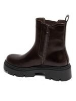 BOTTINES MARRON SEMELLE CRANTÉE TRENDY – Image 3