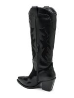 BOTTES COWBOY NOIRES – STYLE WESTERN TENDANCE – Image 3