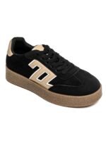 BASKETS FEMME NOIRES CASUAL – Image 2
