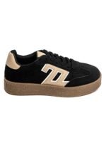 BASKETS FEMME NOIRES CASUAL – Image 3