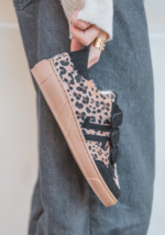 BASKETS FEMME LÉOPARD & NOIR – STYLE TENDANCE – Image 2