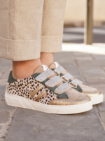 BASKETS FEMME LÉOPARD À SCRATCH – STYLE AUDACIEUX & TENDANCE – Image 2
