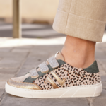 BASKETS FEMME LÉOPARD À SCRATCH – STYLE AUDACIEUX & TENDANCE