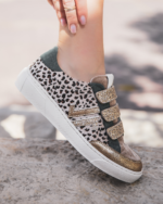BASKETS FEMME LÉOPARD À SCRATCH – STYLE AUDACIEUX & TENDANCE – Image 8