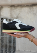 SNEAKERS NOIRES SPORTY CHIC