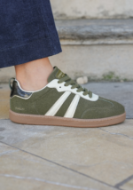 BASKETS VERTES STYLE RETRO CHIC – Image 2